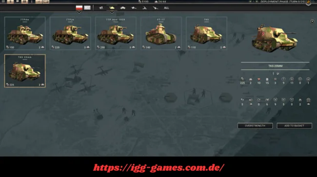 Panzer Corps 2: War Stories – Fall of Poland Free Download PC